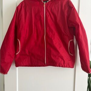 Big Chill Vibrant Red vintage wind breaker
